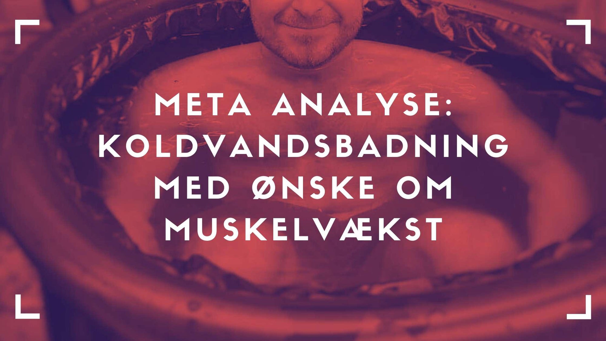 Isbad ny forskning muskeltilvækst