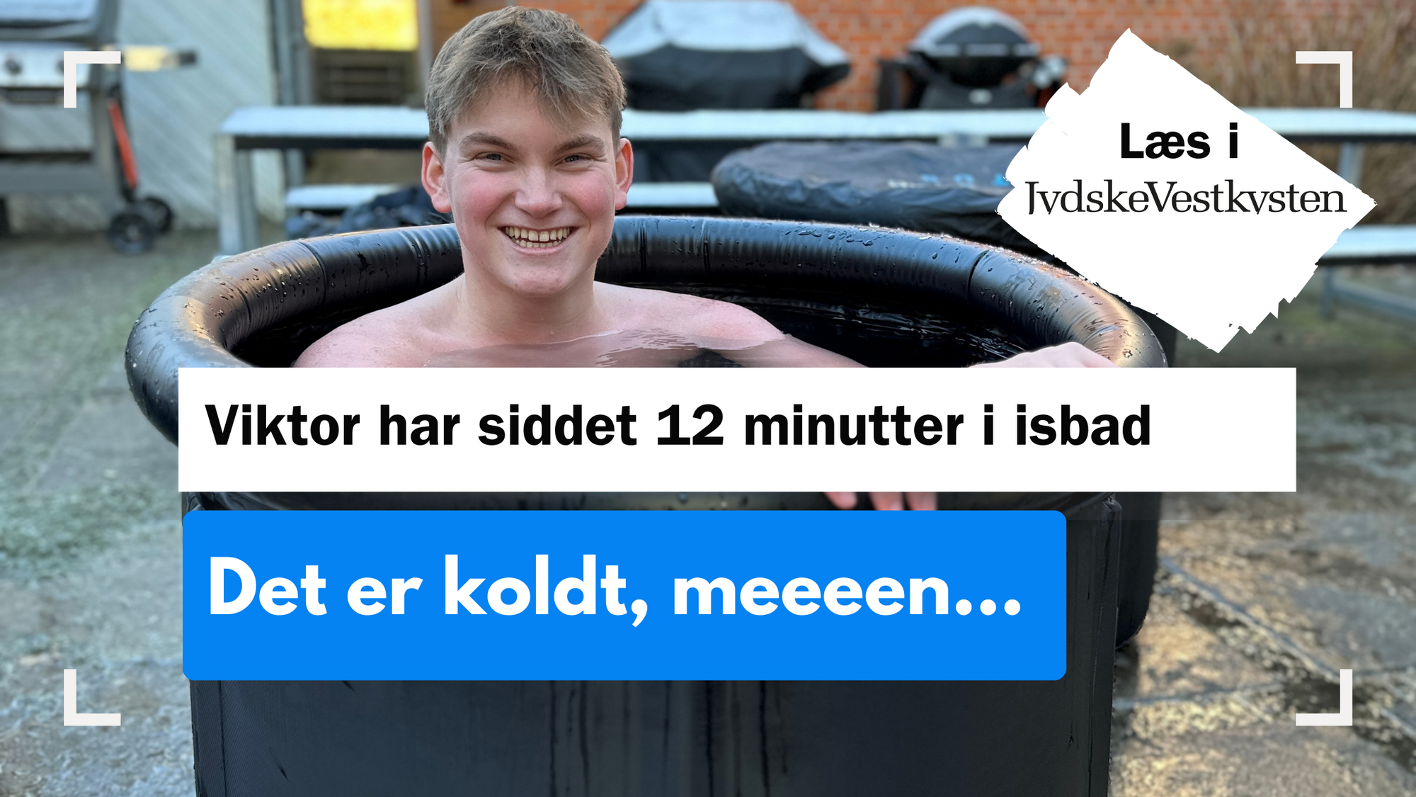 isbadning på efterskole